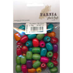 Wooden bead oval, 16x12mm, 45g/bag