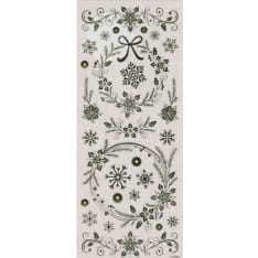 Sticker, pattern background clear, 10 x 24 cm