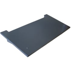 Kiilax dark gray 1200x 650 mm air heat pump protective canopy