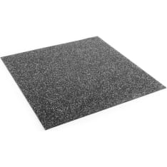 Pro Rubber Tile Mat 8mm, with Grey Dot
