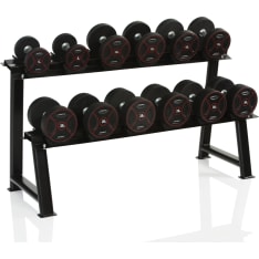 Gymstick 6 Pro Rubber rack for a pair of dumbbells