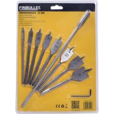 Finbullet 6-32 mm wood drill set