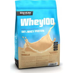 SportLife Nutrition Whey100 Vanilla Ice cream 700 g heraproteiinijauhe