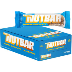 SportLife Nutrition Protein Nutbar 12x52g Banana-chocolate protein bar