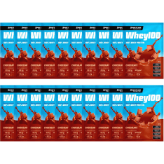 SportLife Nutrition Whey100 Chocolate 20x30 g heraproteiinijauhe