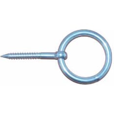 Arctic Marine AISI 316 boat ring with wooden thread