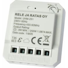 Wireless UHM-251 recessed dimmer