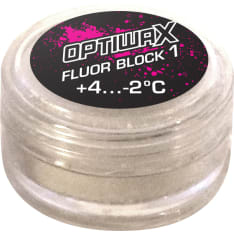 Optiwax Fluor Block 1 +4..-2 ºC 5 g fluoripuriste