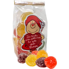 Enkelin Eväspussi tää tonttu marmeladi