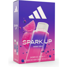 Adidas Vibes Spark Up suihkugeeli 250ml + deobodyspray 150ml lahjapakkaus
