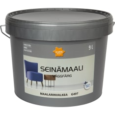 Ilves himmeä maalarinvalkoinen seinämaali