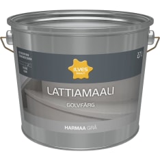 Ilves 2,7L harmaa kiiltävä lattiamaali