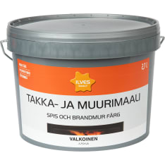Ilves Fireplace Paint A-base white 0,9L