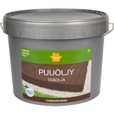 Ilves tummanruskea vesiohenteinen puuöljy