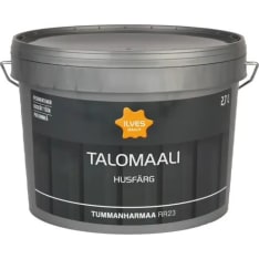 Ilves tummanharmaa RR23 puolihimmeä talomaali