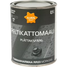 Ilves Metal Roof Paint dark grey RR23 0,9L