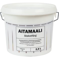 Basic Fence Paint white 2,5L
