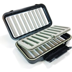 Eumer waterproof L swing leaf fly box