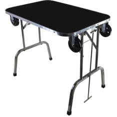 NBF trimming table on wheels