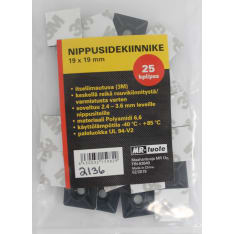 Mr-Product 25 pcs 3M cable tie fastener
