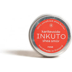Inkuto Rose Otto puhdistamaton sheavoi 10ml (matkakoko)