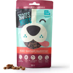 Nousnous 100 g Small Beef Cubes for Dogs and Cats