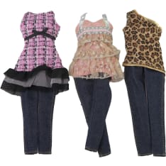 Casual clothes for a fashion doll