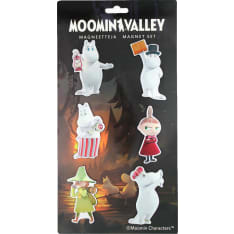 Moomin 6 pcs aluminum magnet