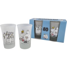 Mini Glasses Moomin Troll & Snorkmaiden, Hattifatteners