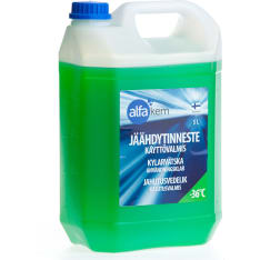 Alfa-Kem 5L vihreä käyttövalmis jäähdytinneste