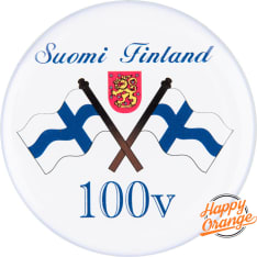 Happy Traveler Finland 100 magnet
