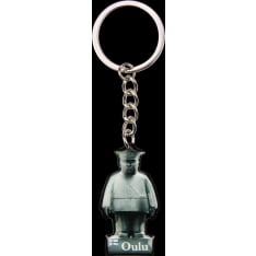 Happy Traveler Toripolliisi Keychain OULU