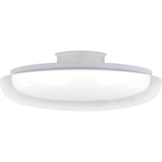 FocusLight Gloss Led 30cm kirkas/valkoinen plafondi