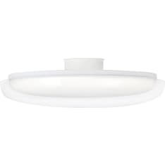 FocusLight Gloss Led 50cm kirkas/valkoinen plafondi
