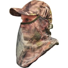 Live Decoys Gear Natural Blind integrated face protection cap
