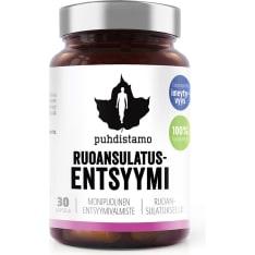 Puhdistamo Ruoansulatusentsyymi ravintolisä