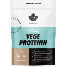 Puhdistamo Athletics Optimal Vege Suklaa 600 g proteiinijauhe