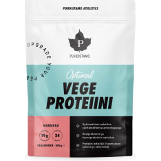 Puhdistamo Athletics Optimal Vege Mansikka 600 g proteiini