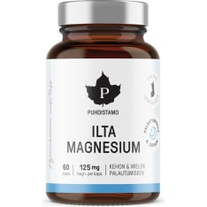 Puhdistamo Iltamagnesium ravintolisä