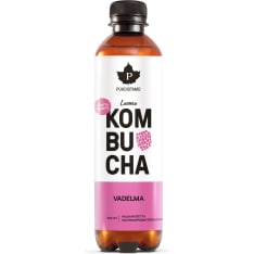 Puhdistamo Luomu Vadelma 400 ml kombucha
