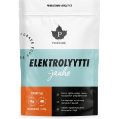 Puhdistamo Elektrolyyttijauhe Tropical 120 g ravintolisä