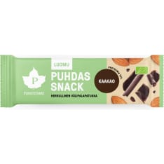 Puhdistamo Puhdas Snack Luomu Mantelinen Kaakao 40 g Snack Bar