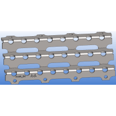 Aalto-Arina 98 380x180mm heater grate