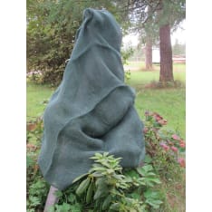 Jute hood green, Ø70 x 120 cm