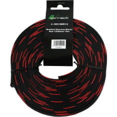4Connect 10m red/black nylon sock
