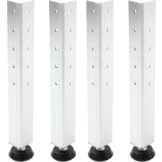 PP-Product 4 pieces galvanized air heat pump protection legs