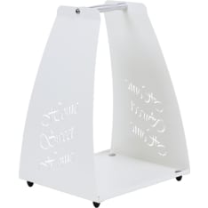 PP- Product Home Sweet Home white wooden stand