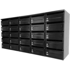 PP-Tuote Torni 5-piece group mailbox for indoor use