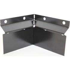 PP-Product 4pcs black metallic mattress plate with air-conditioning outer corner edge strip