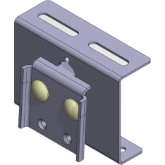 PP product seam roof solar panel bracket pkt (incl. bracket, tightening iron, bolt and nut)